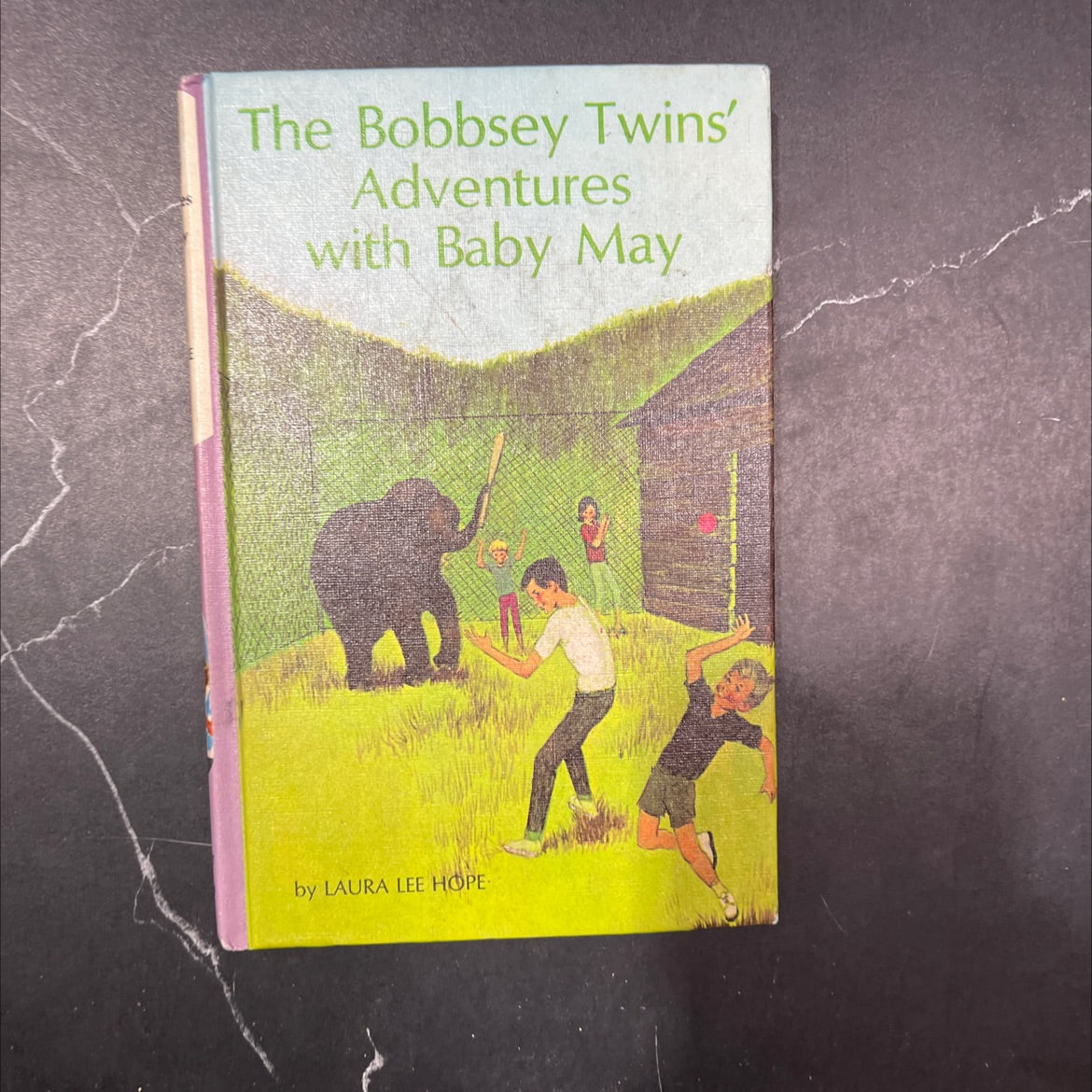 the bobbsey twins' adventures with baby may book, by laura lee hope, 1968 Hardcover image 1