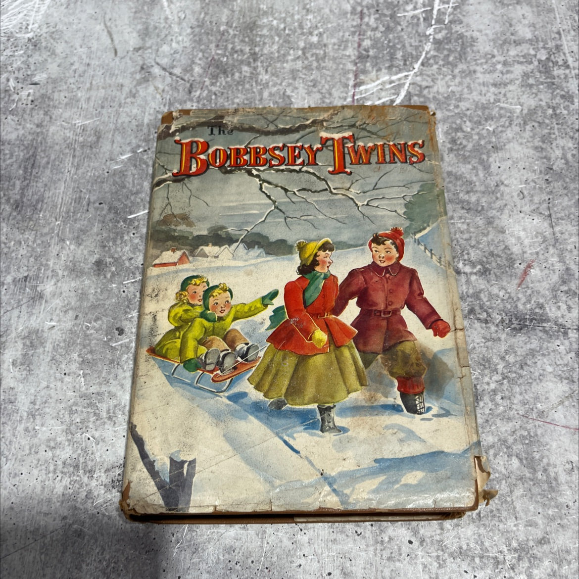 the bobbsey twins merry days indoors and out book, by laura lee hope, 1950 Hardcover image 1