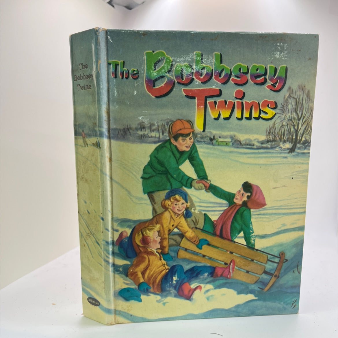 the bobbsey twins merry days indoors and out book, by laura lee hope, 1950 Hardcover image 1