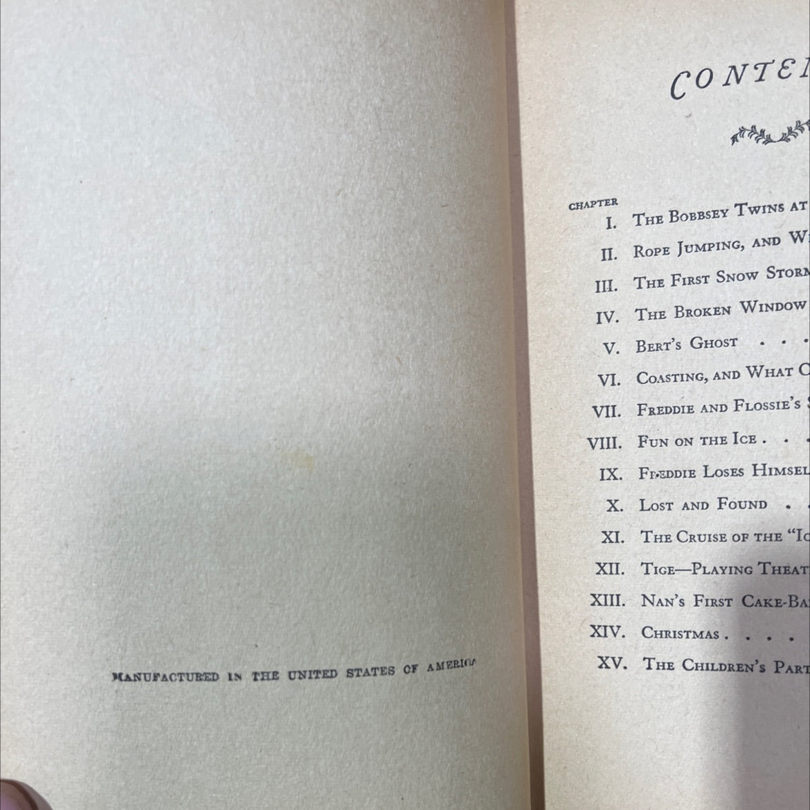 the bobbsey twins or merry days indoors and out book, by laura lee hope, 1970 Hardcover image 3