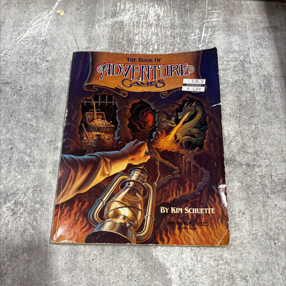 the book of adventure games book, by kim schuette, 1984 Paperback image 1