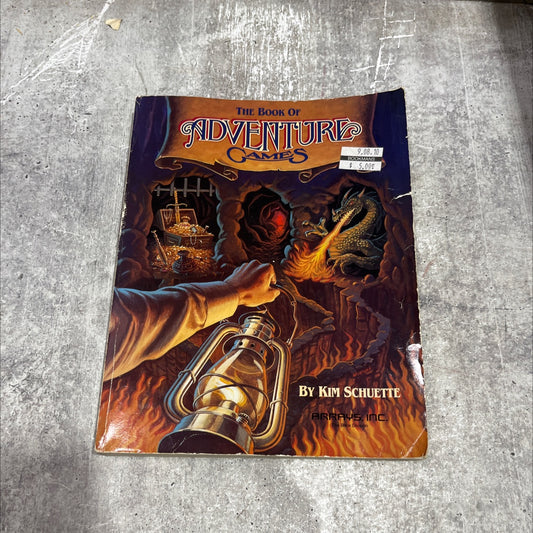 the book of adventure games book, by kim schuette, 1984 Paperback image 1