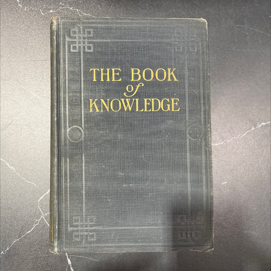 the book of knowledge the children's encyclopedia book, by holland thompson, arthur mee, 1928 Hardcover, Antique image 1