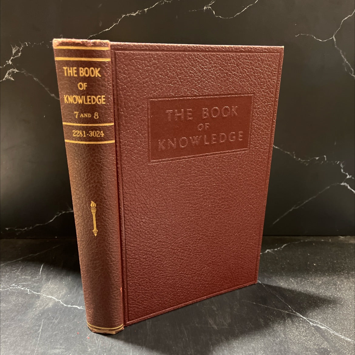 the book of knowledge the children's encyclopedia book, by e. v. mcloughlin, 1953 Hardcover image 1