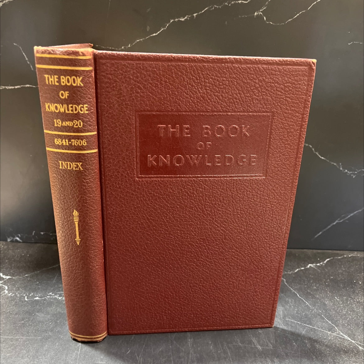 the book of knowledge the children's encyclopedia book, by e. v. mcloughlin, 1953 Hardcover image 1