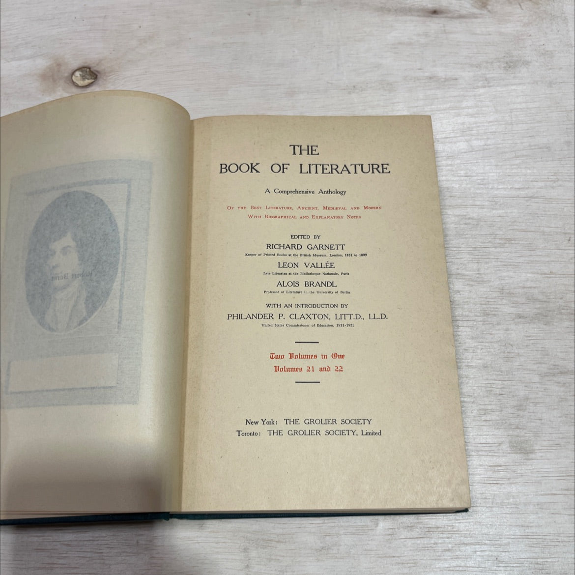 the book of literature a comprehensive anthology of the best literature, ancient, medieval and modern with biographical image 2
