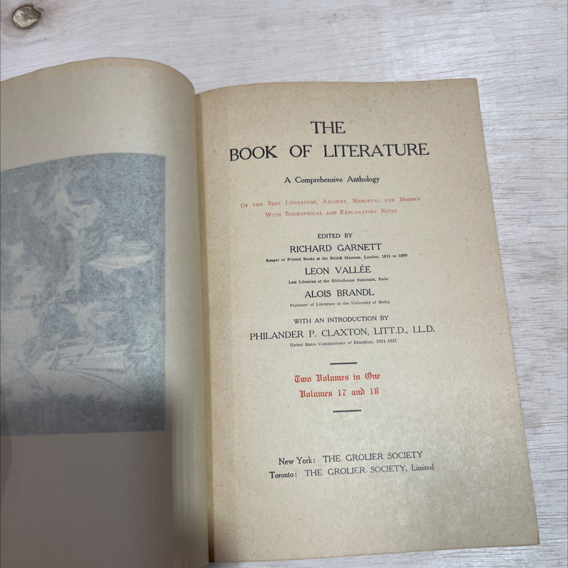 the book of literature a comprehensive anthology of the best literature ancient medieval and modern with biographical image 2