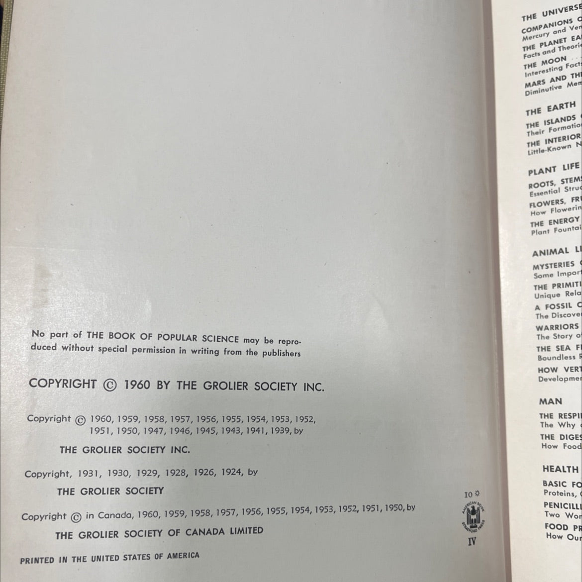 the book of popular science book, by unknown, 1960 Hardcover image 3