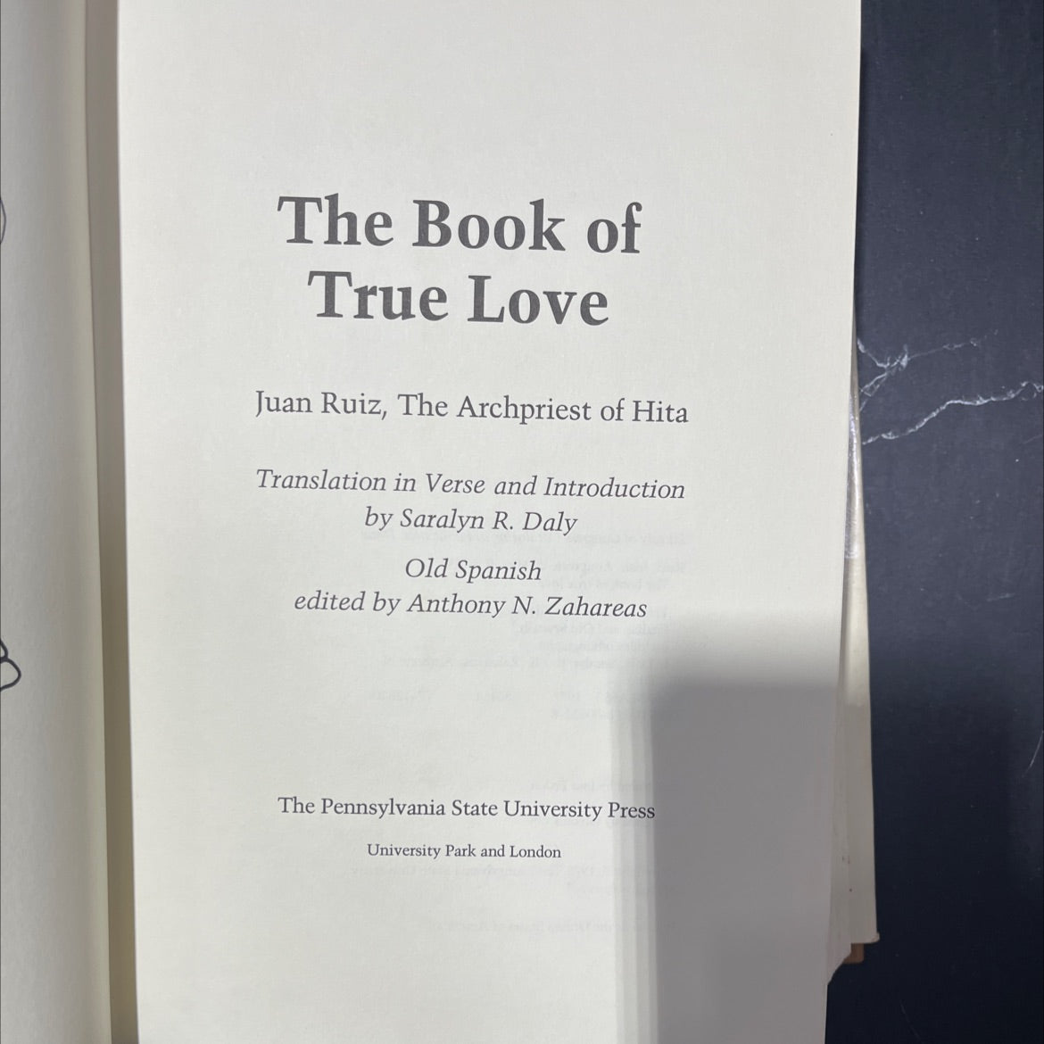 the book of true love book, by juan ruiz, 1978 Hardcover image 2