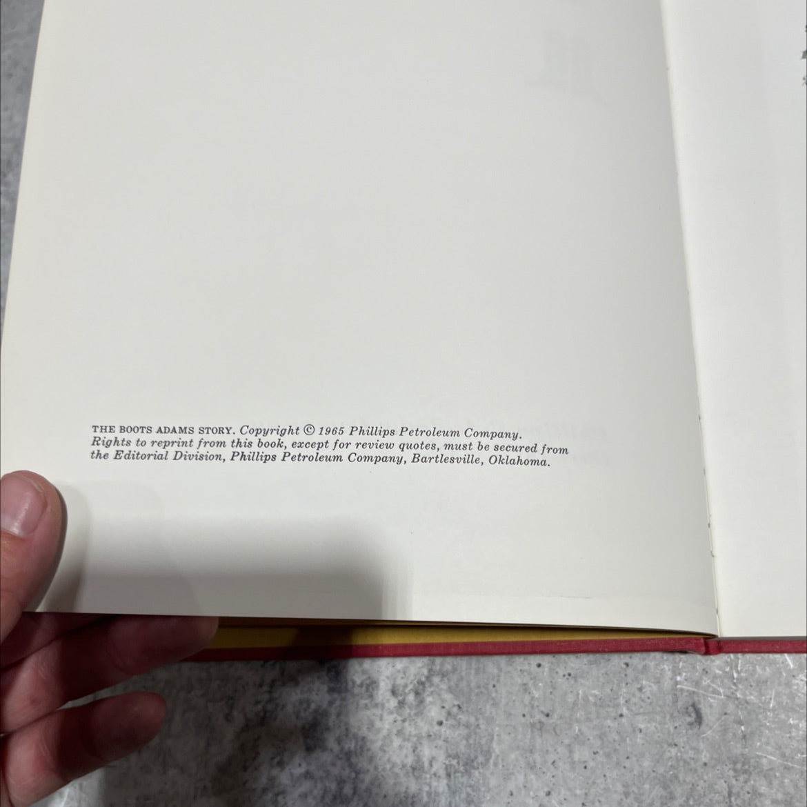 the boots adams story book, by norman m. lobsenz, 1965 Hardcover image 3