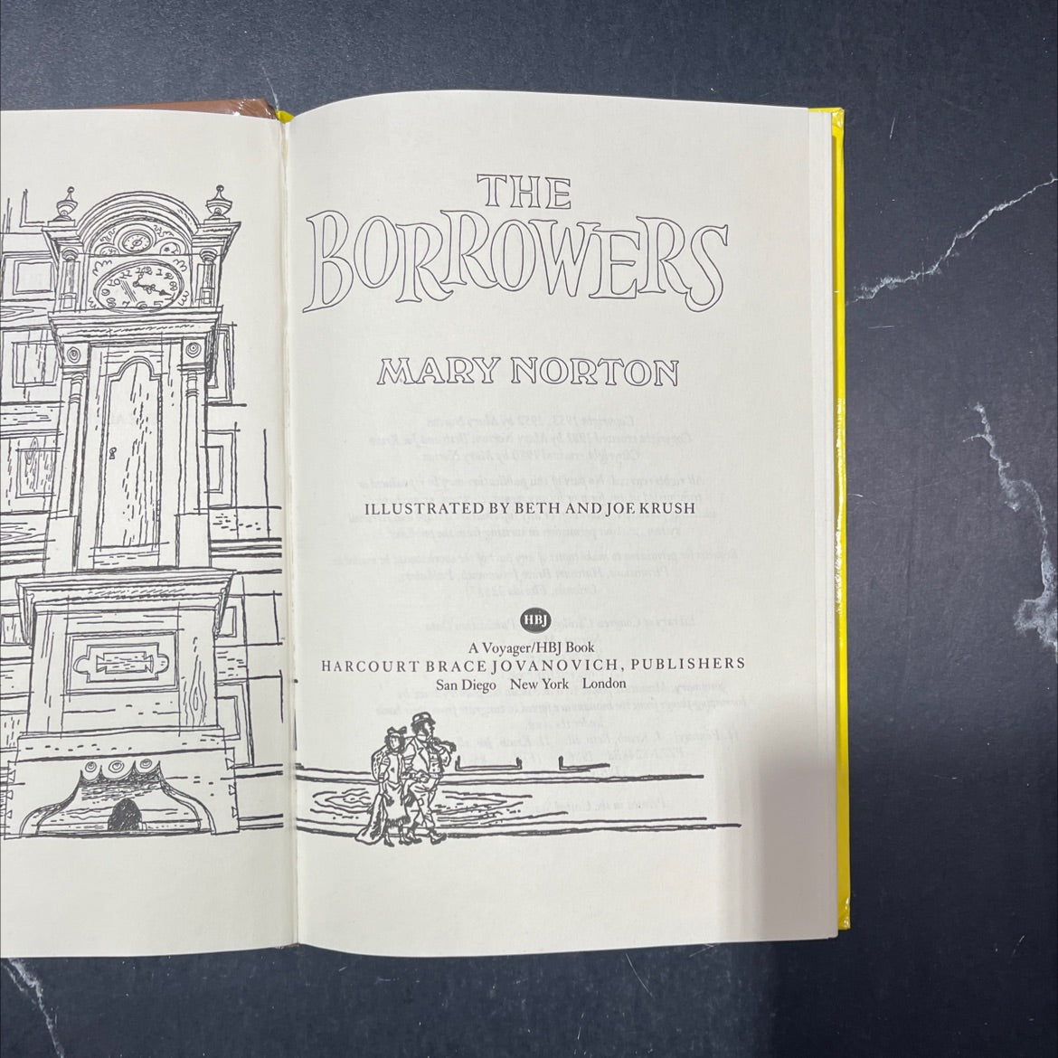 the borrowers book, by mary norton, 1981 Hardcover image 2