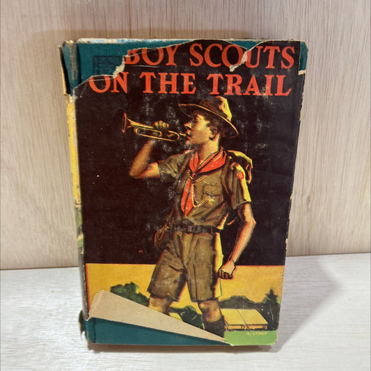 the boy scouts on the trail book, by george durston, 1921 Hardcover, Antique image 1