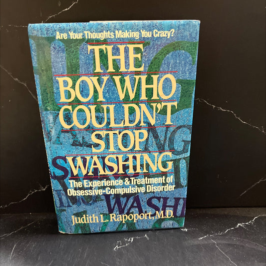 the boy who couldn't stop washing book, by Judith L. Rapoport, 1989 Hardcover image 1
