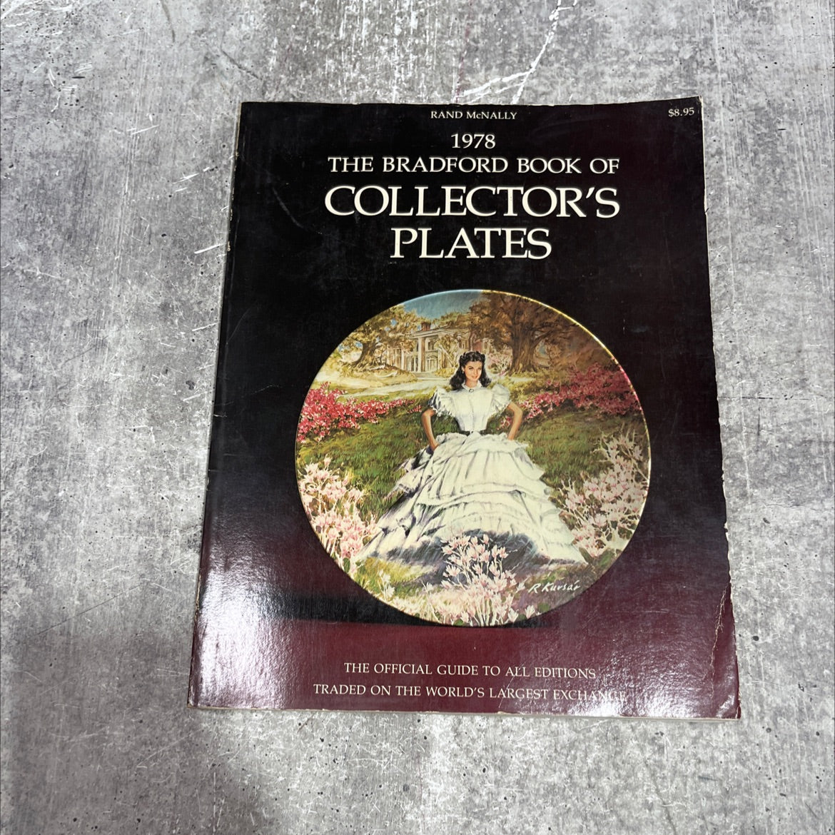 the bradford book of collector's plates the official guide to all editions traded on the world's largest exchange book, image 1