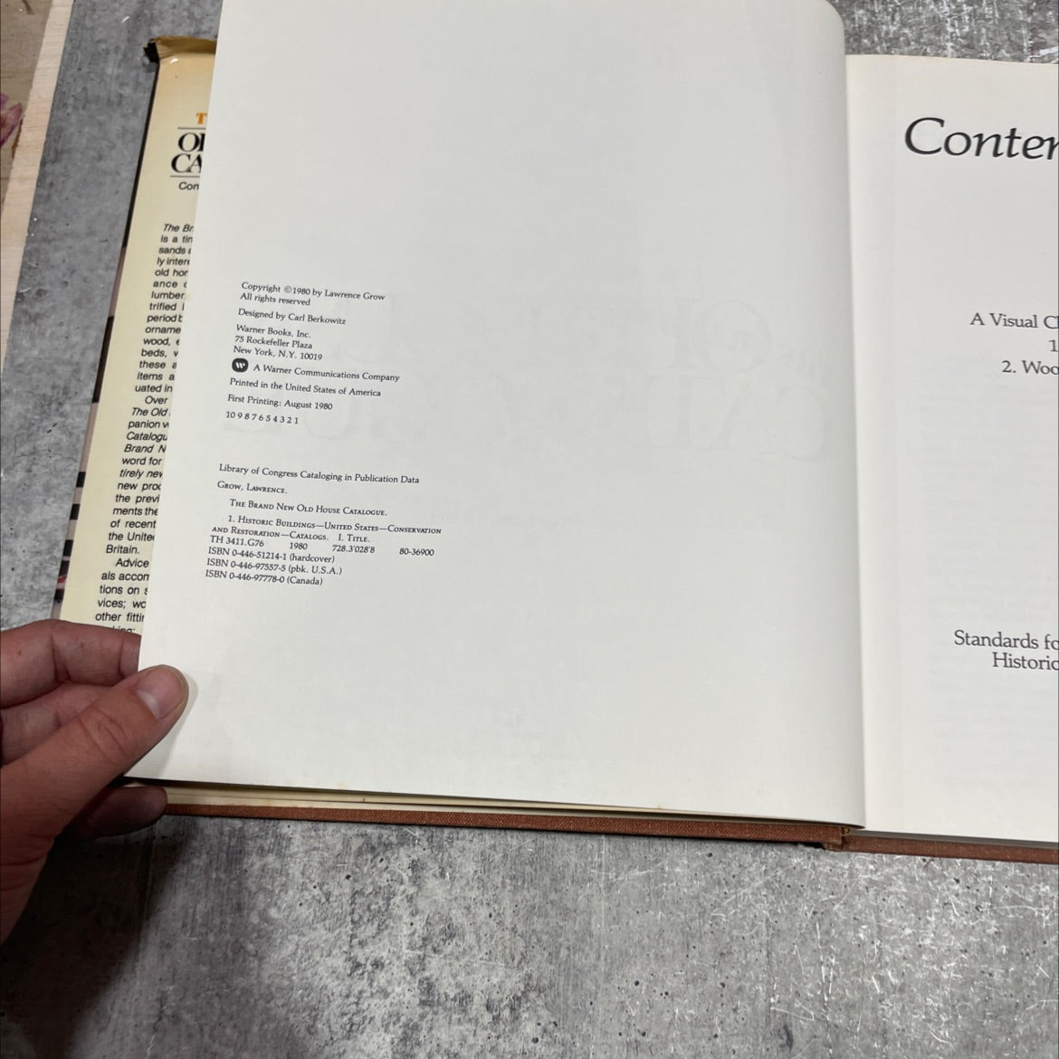 the brand new old house catalogue book, by lawrence grow, 1980 Hardcover image 3