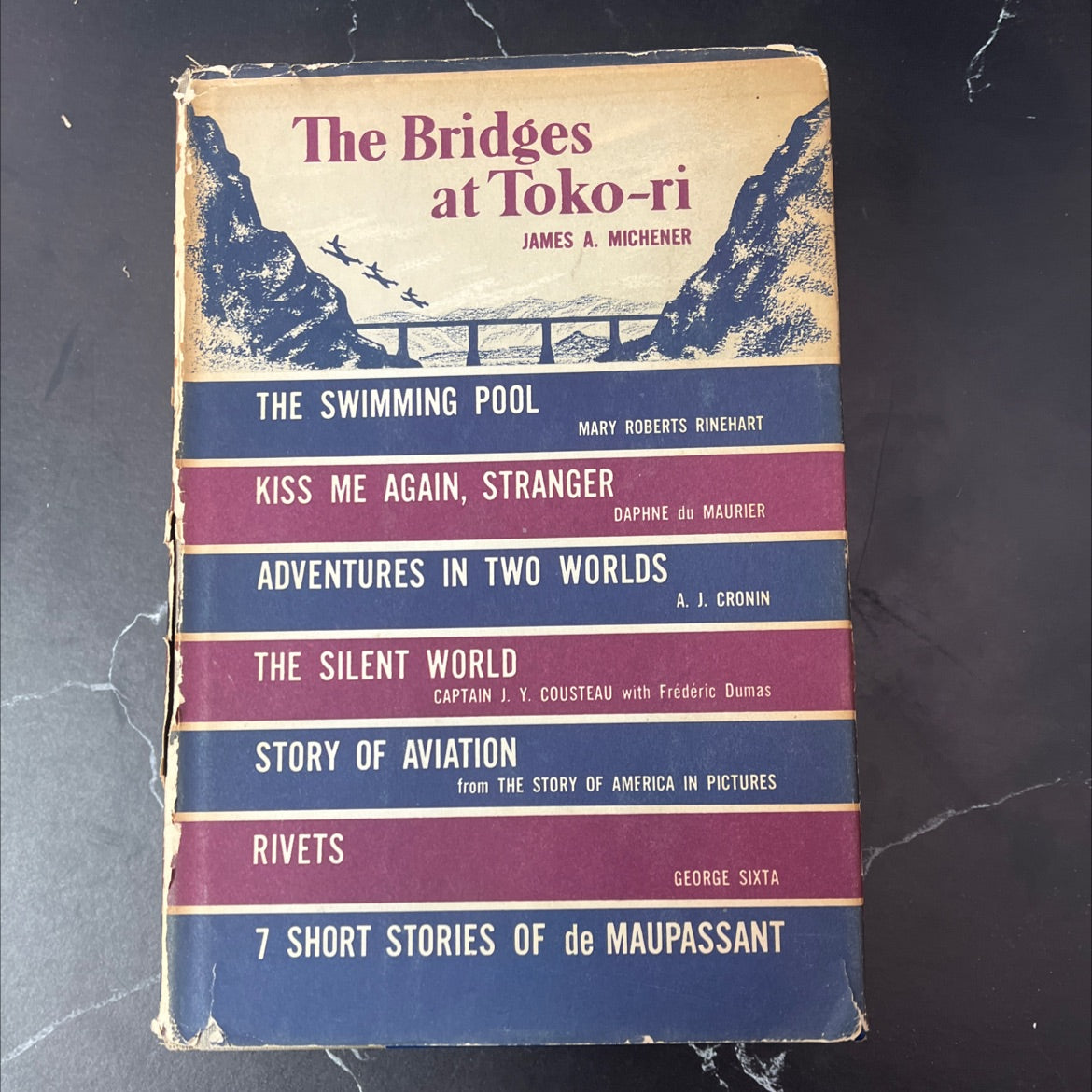 the bridges at toko-ri book, by james a. michener, 1953 Hardcover, Vintage image 1