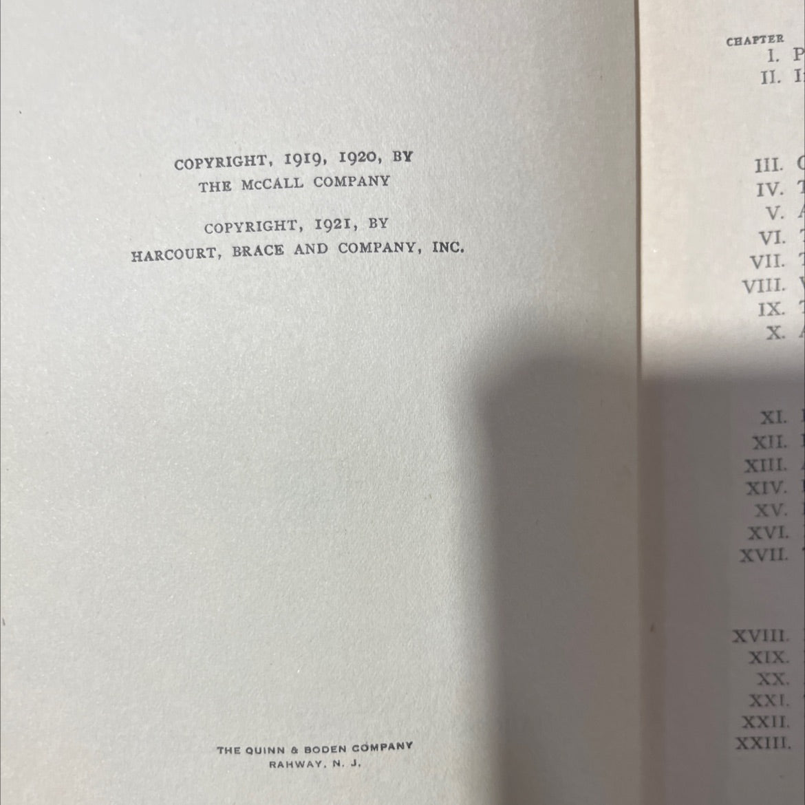 the brimming cup book, by dorothy canfield, 1921 Hardcover image 3