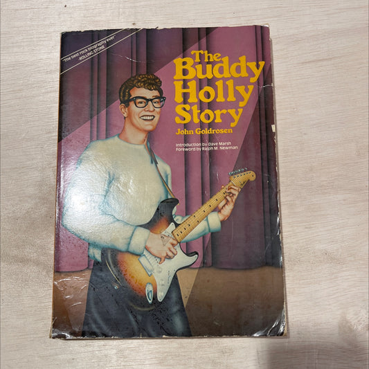 the buddy holly story book, by john goldrosen, 1979 Paperback, Vintage image 1
