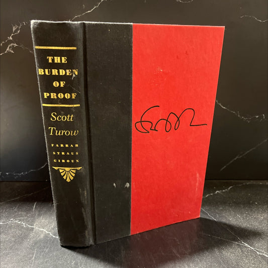 the burden of proof book, by Scott Turow, 1990 Hardcover image 1