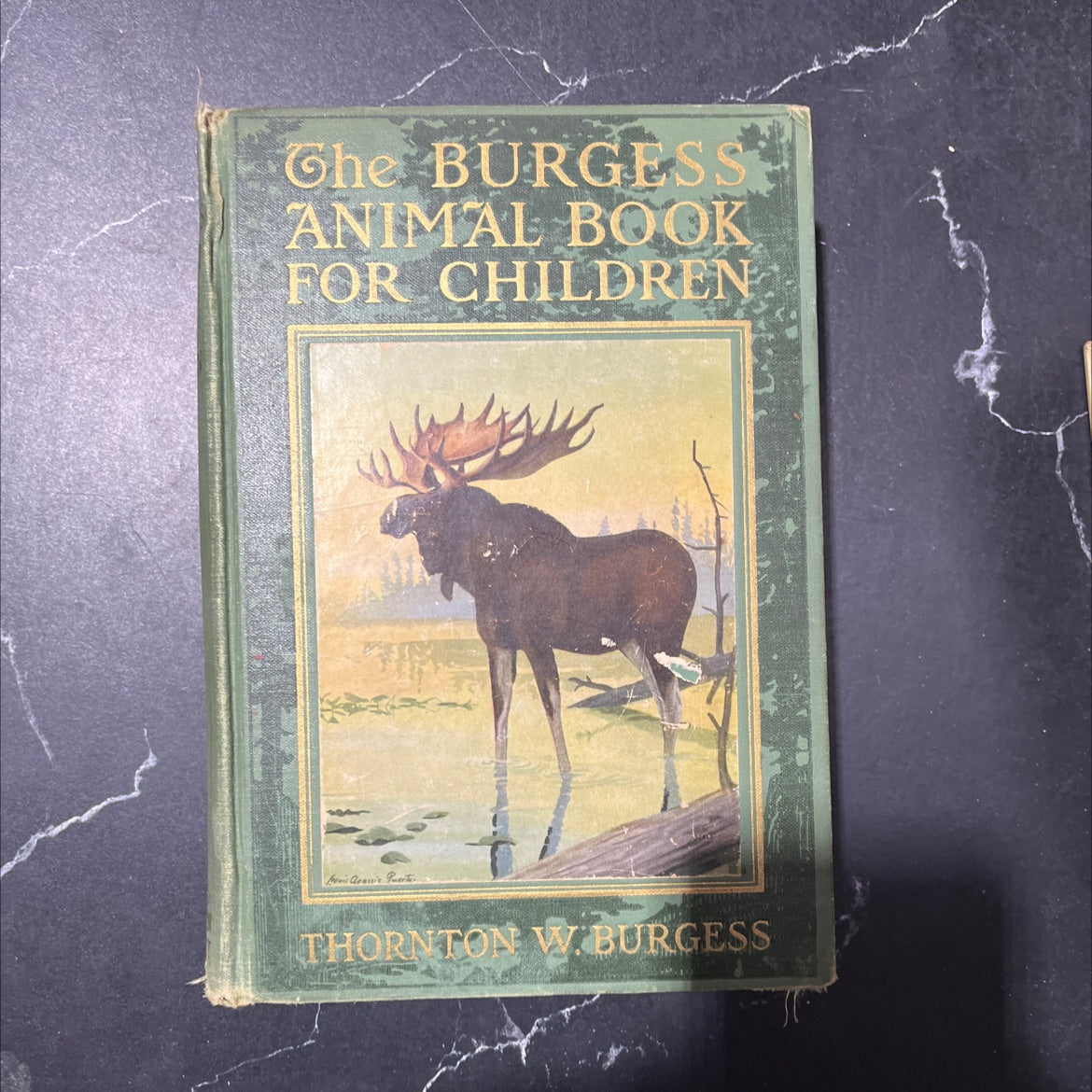 the burgess animal book for children book, by thornton w. burgess, 1929 Hardcover image 1