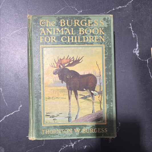 the burgess animal book for children book, by thornton w. burgess, 1929 Hardcover image 1