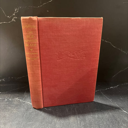 the burnished blade book, by lawrence schoonover, 1948 Hardcover image 1