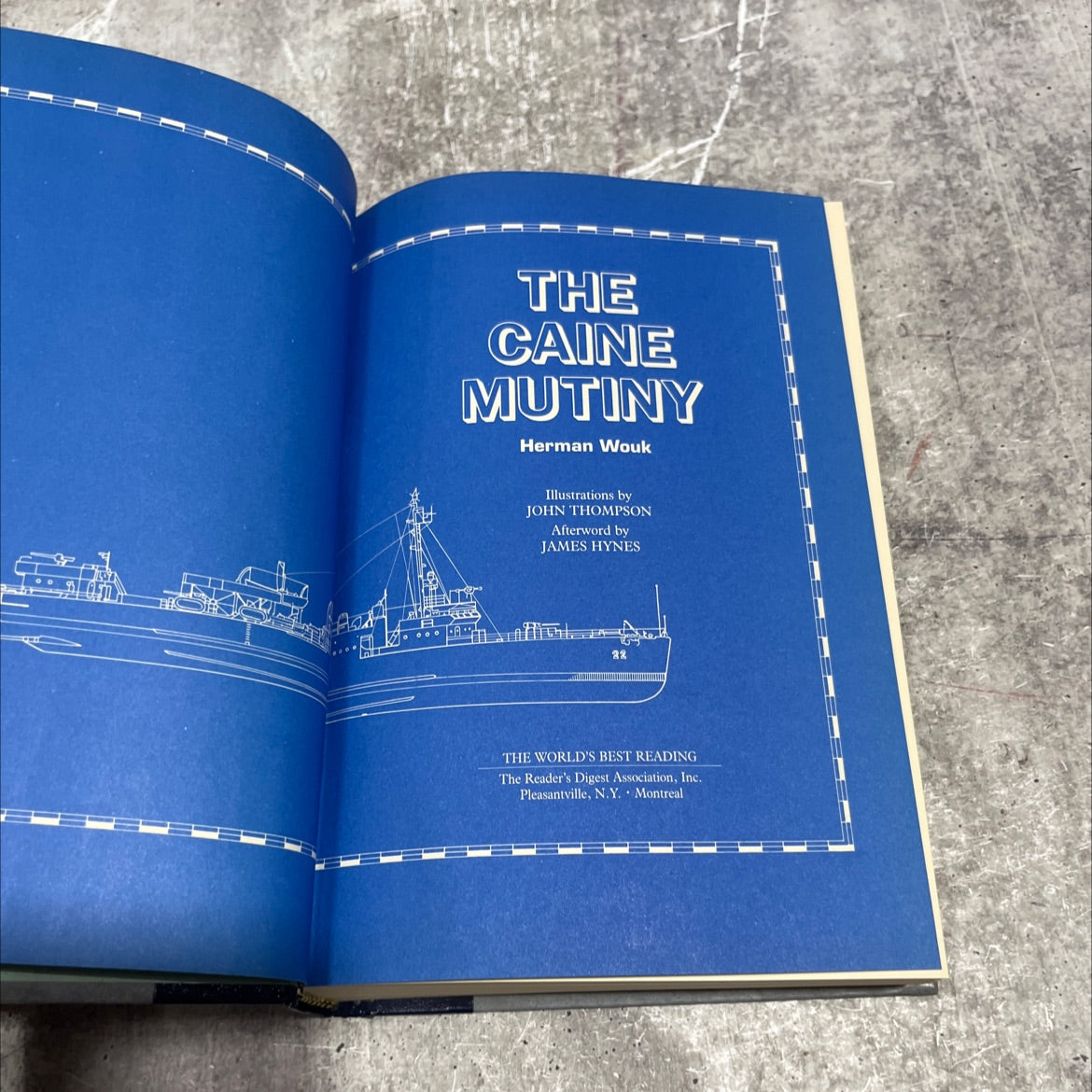 the caine mutiny book, by herman wouk, 1992 Hardcover image 2