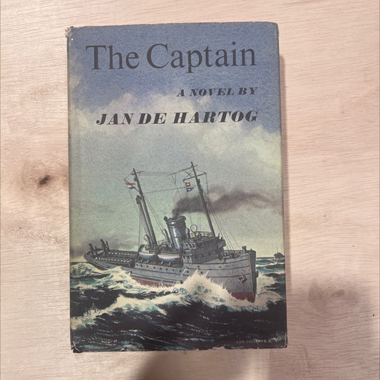the captain book, by Jan de Hartog, 1966 Hardcover, Vintage image 1