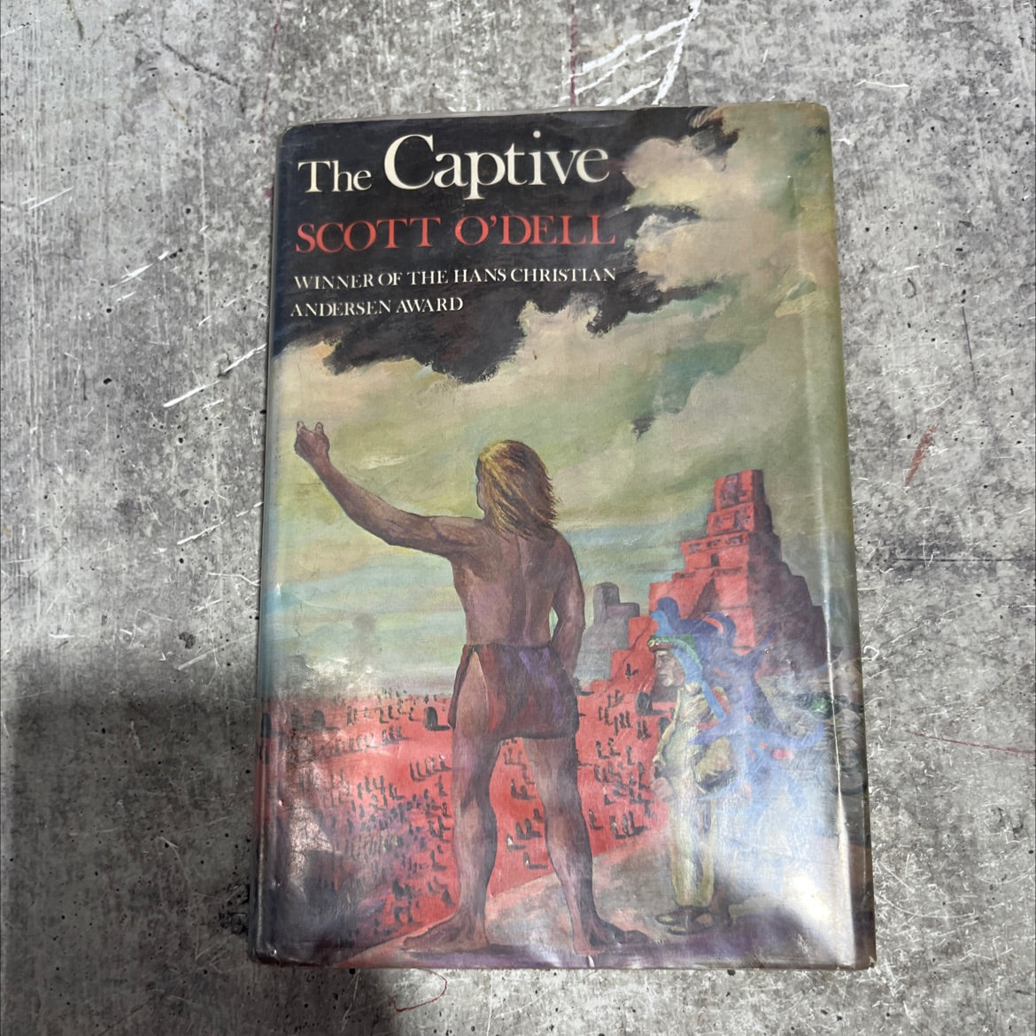 the captive book, by Scott O'Dell, 1979 Hardcover image 1