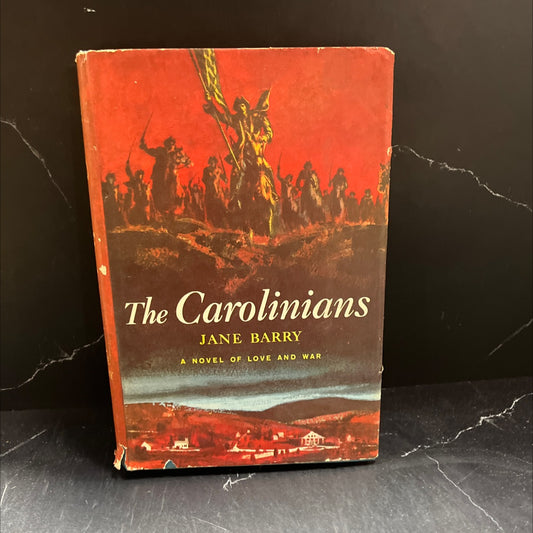 the carolinians book, by jane barry, 1959 Hardcover image 1