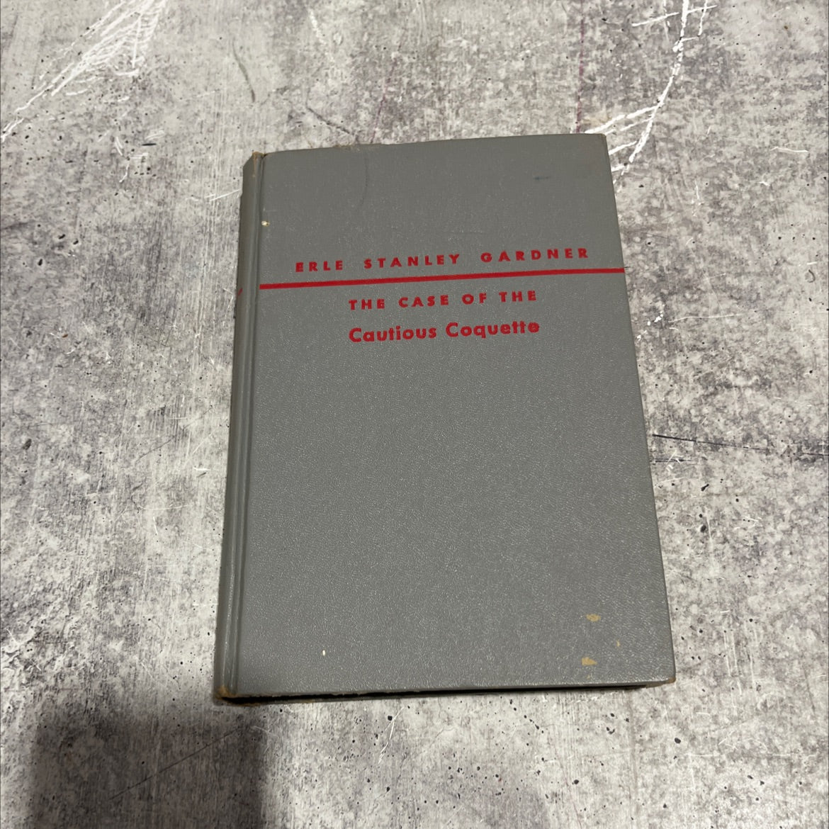the case of the cautious coquette book, by erle stanley gardner, 1949 Hardcover image 1