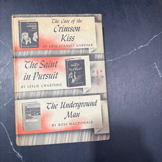the case of the crimson kiss book, by erle stanley gardner, 1971 Hardcover image 1