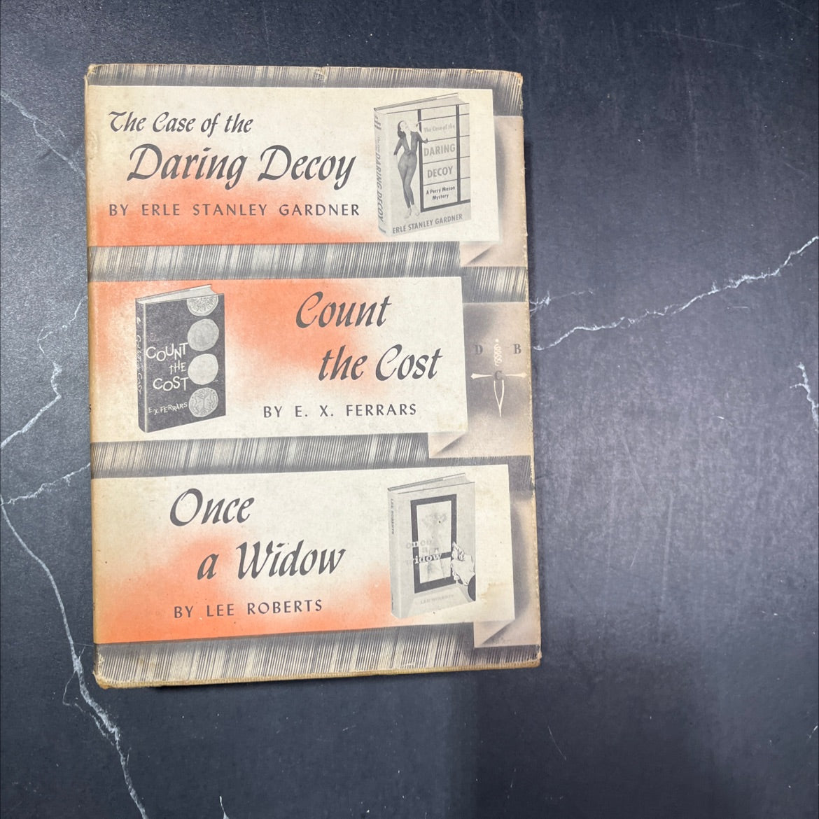 the case of the daring decoy book, by erle stanley gardner, 1957 Hardcover image 1
