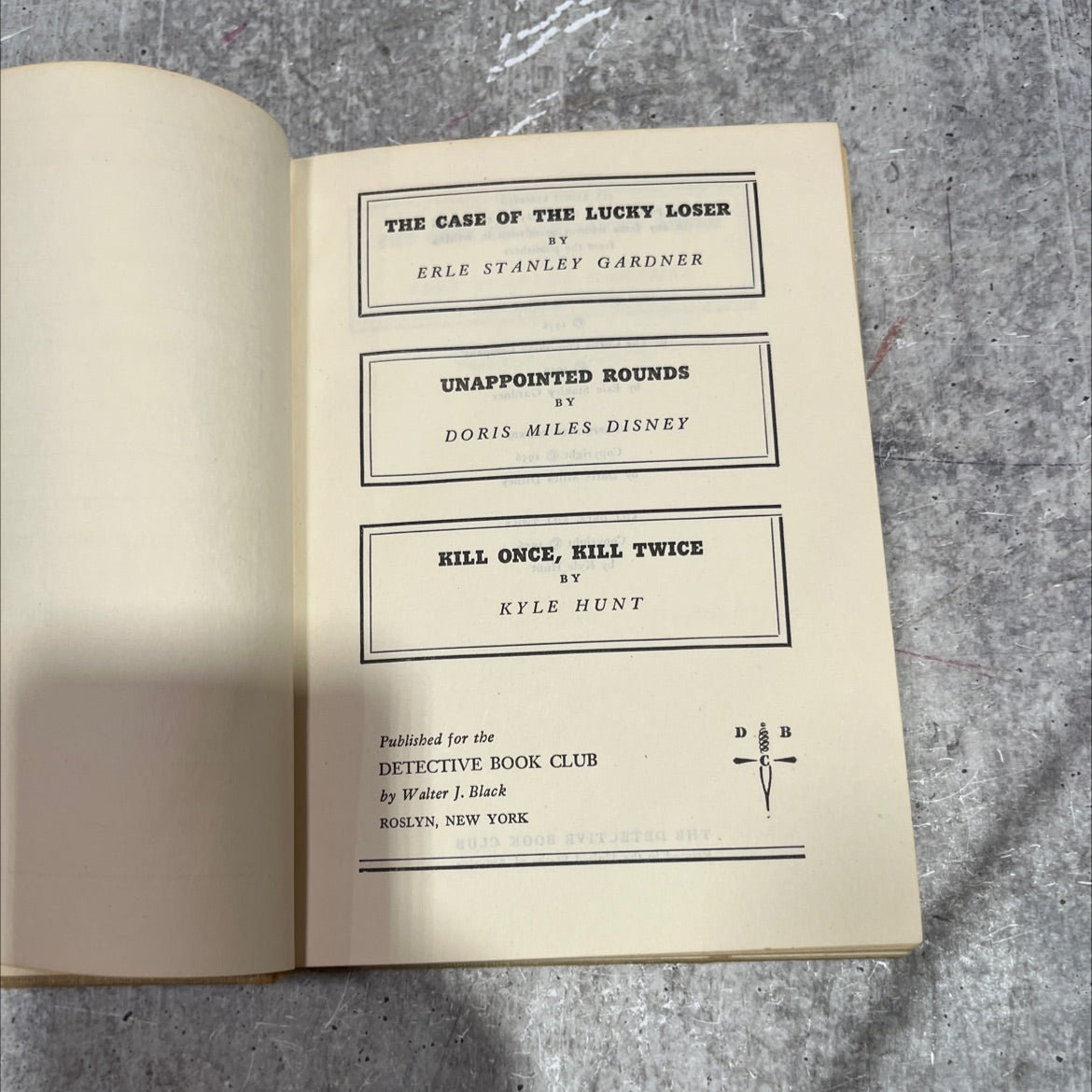 the case of the lucky loser book, by erle stanley gardner, 2008 Hardcover image 2
