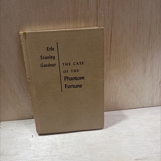 the case of the phantom fortune book, by erle stanley gardner, 1964 Hardcover, Vintage image 1