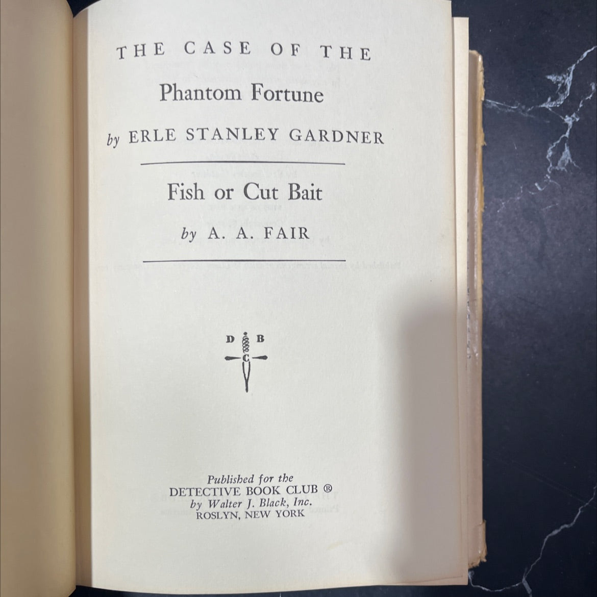 the case of the phantom fortune book, by erle stanley gardner, 1964 Hardcover image 2
