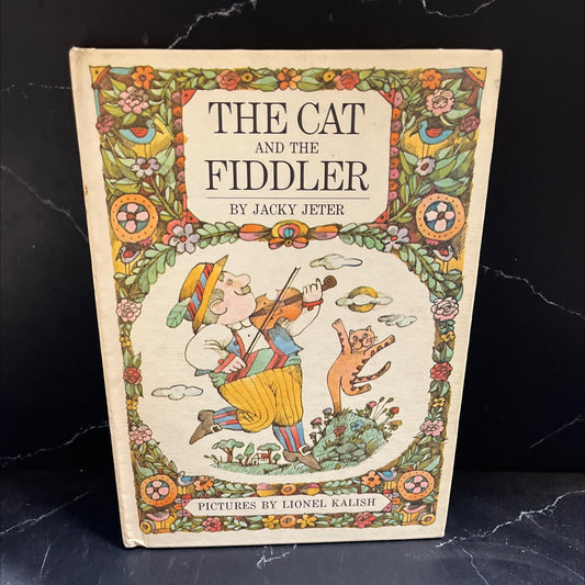 the cat and the fiddler book, by jacky jeter, 1968 Hardcover image 1