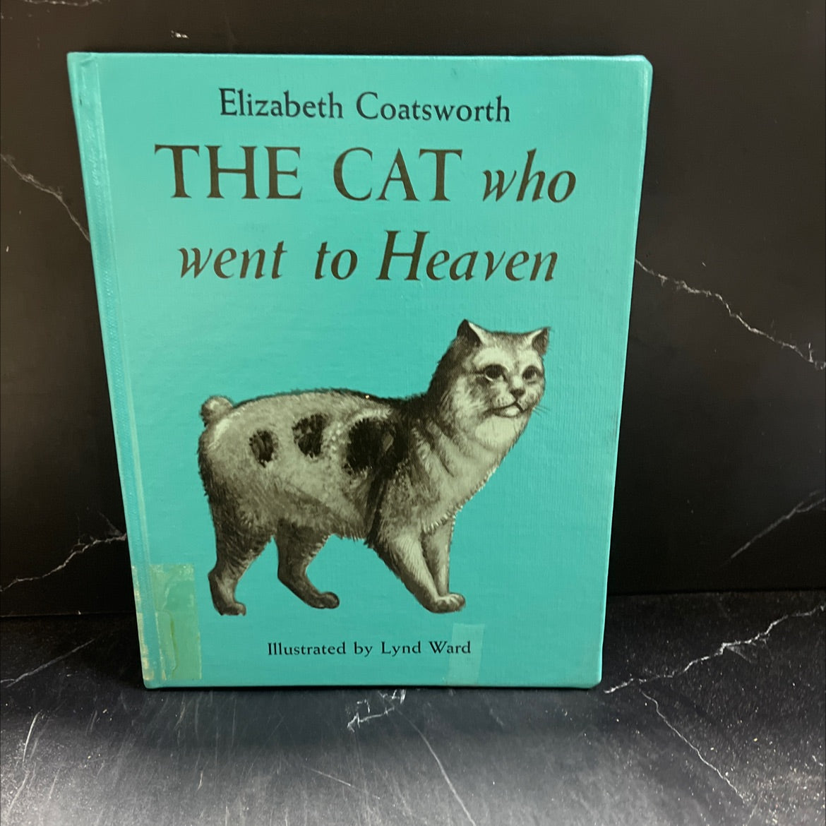 the cat who went to heaven book, by elizabeth coatsworth, 1958 Hardcover image 1