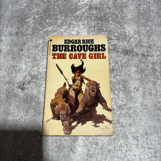 the cave girl book, by edgar rice burroughs, 1970 Paperback image 1