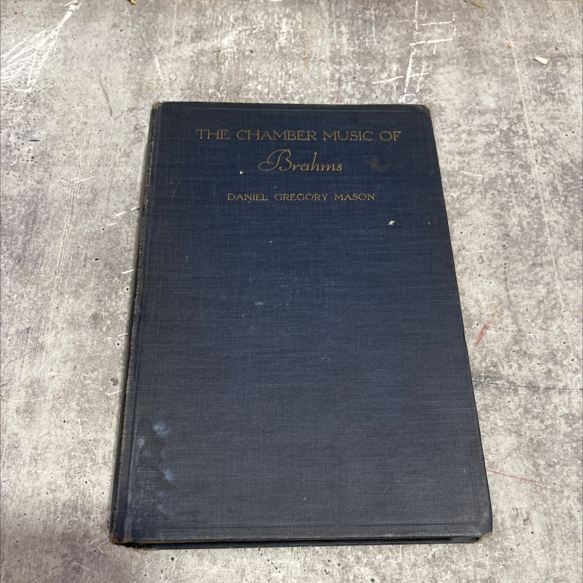 the chamber music of brahms book, by daniel gregory mason, 1933 Hardcover image 1
