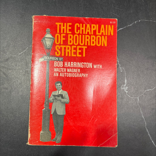 SIGNED the chaplain of bourbon street book, by bob harrington, 1969 Paperback image 1