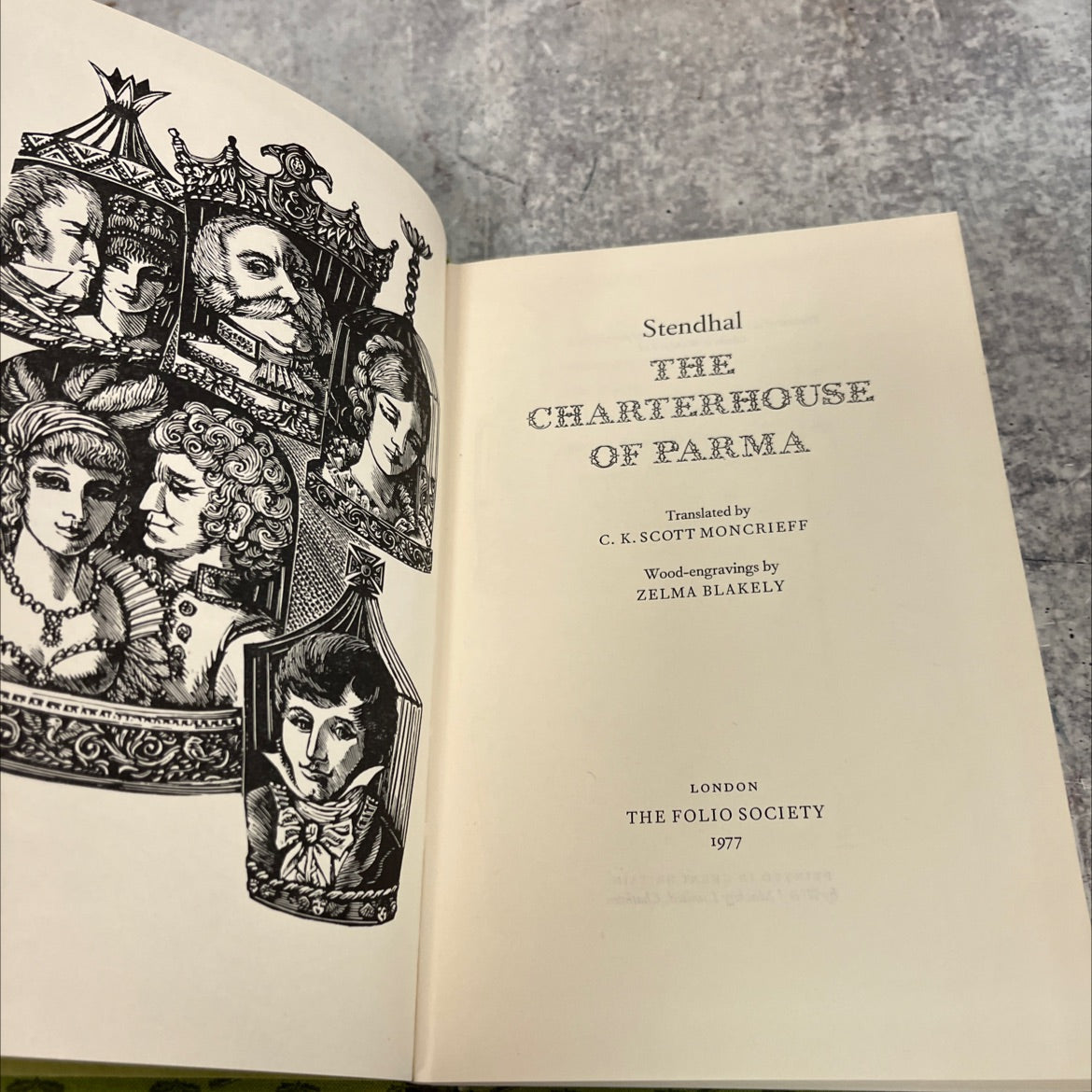 the charterhouse of parma book, by Stendhal, 1977 Hardcover image 2