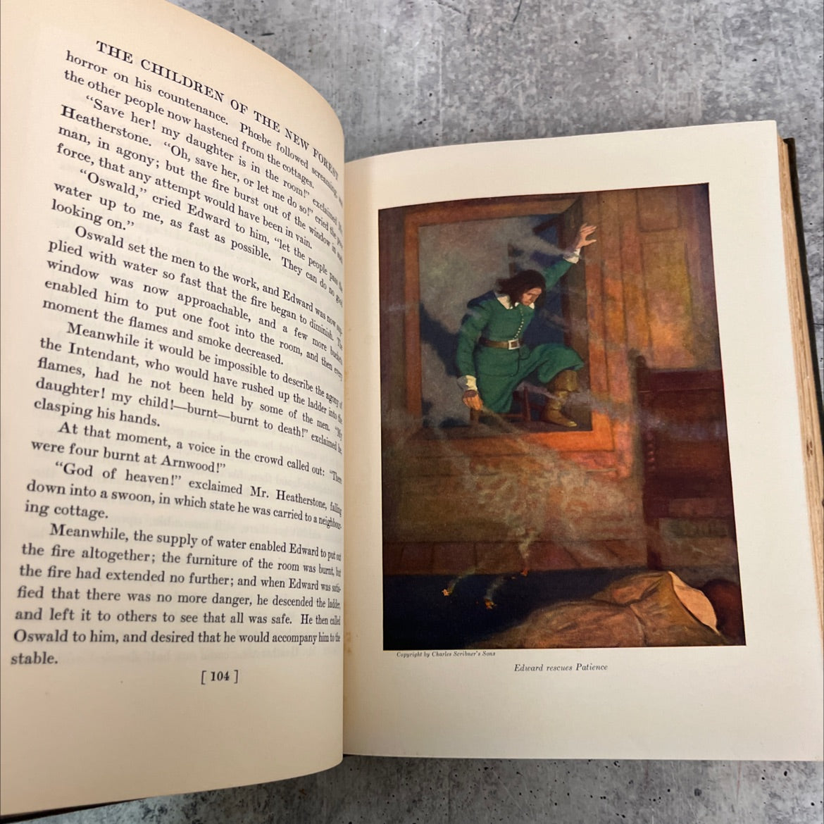 the children of the new forest book, by captain marr yat, 1927 Hardcover image 4