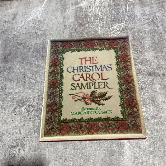 the christmas carol sampler book, by margaret cusack, 1983 Hardcover image 1