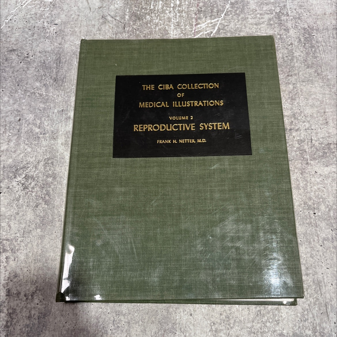 the ciba collection of medical illustrations volume 2 book, by frank h. netter, m.d., 1970 Hardcover image 1