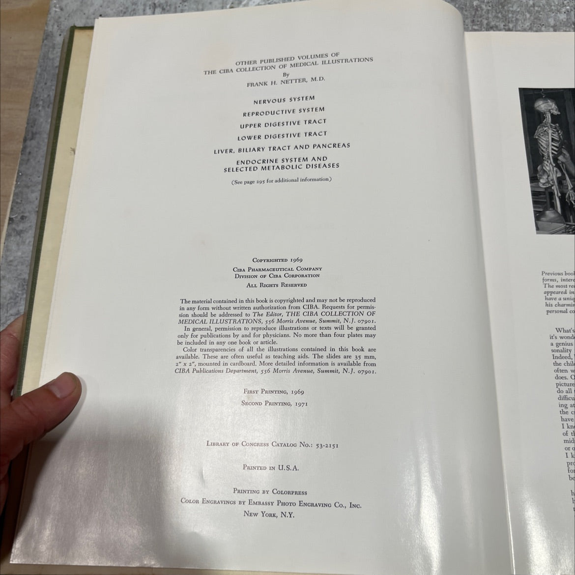 the ciba collection of medical illustrations volume 5 book, by frank h. netter, m.d., 1971 Hardcover image 3