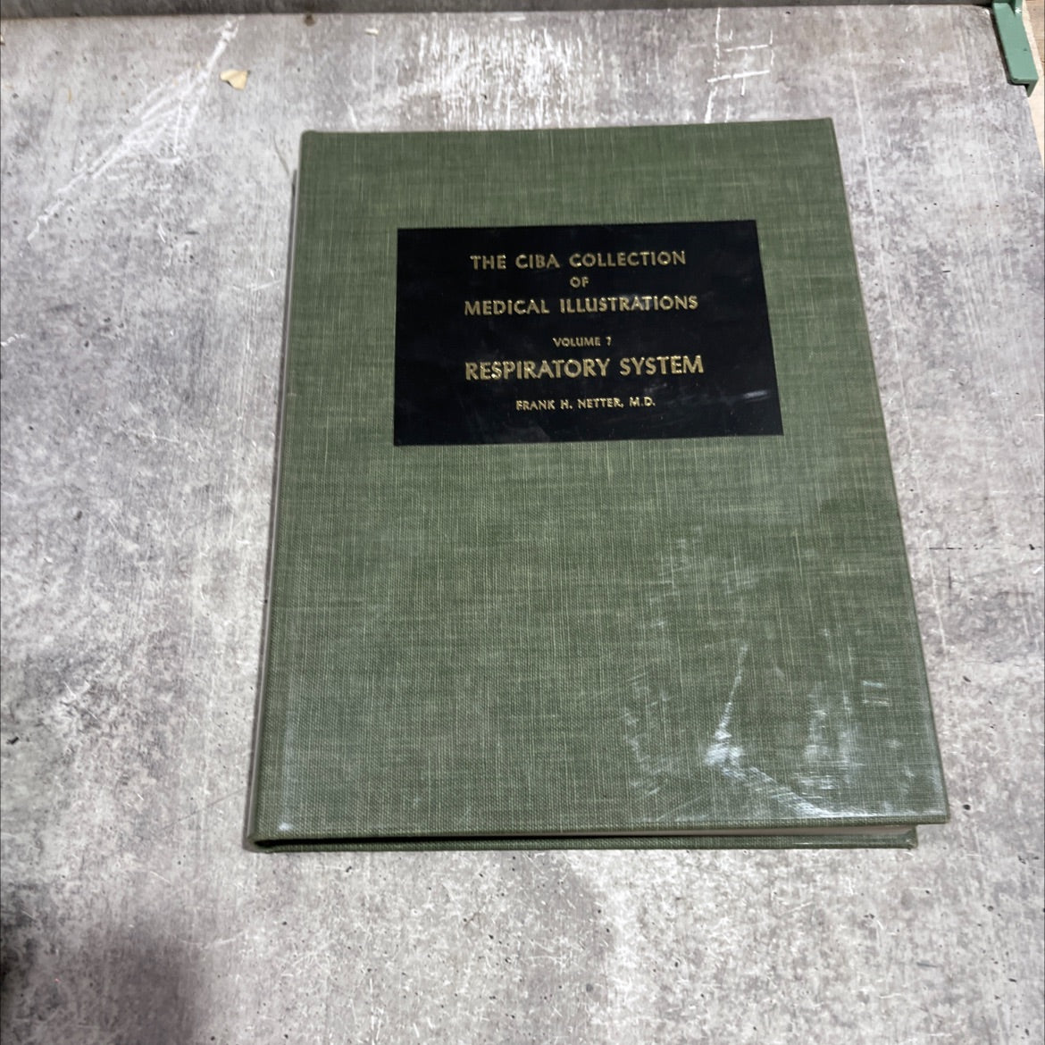 the ciba collection of medical illustrations volume 7 respiratory system book, by frank h. netter, m.d., 1979 Hardcover image 1