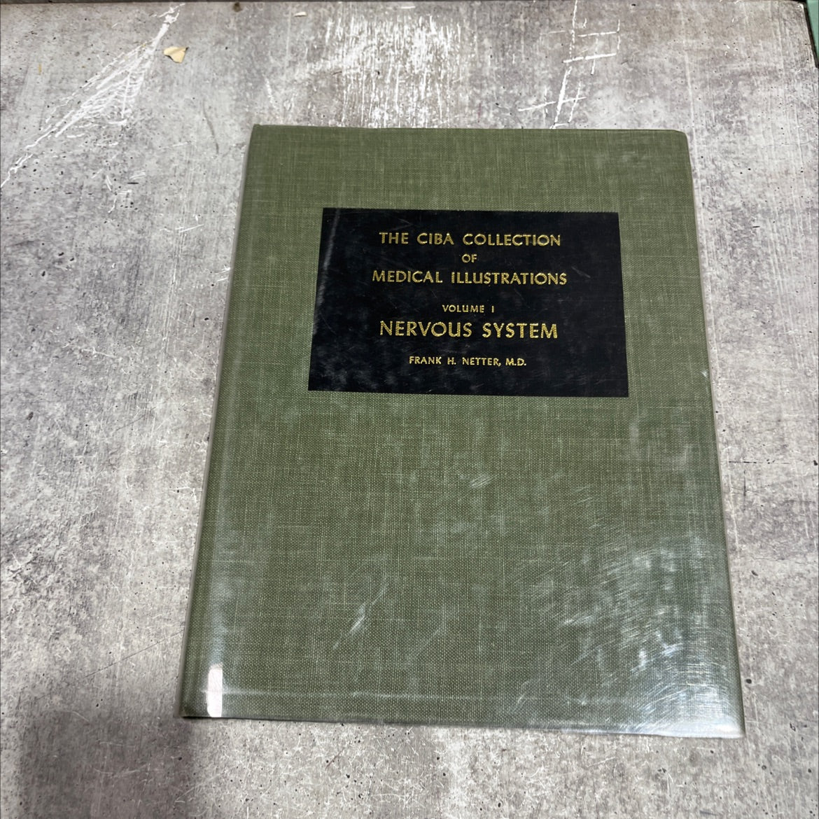 the ciba collection of medical illustrations volume i book, by frank h. netter, m.d., 1972 Hardcover image 1