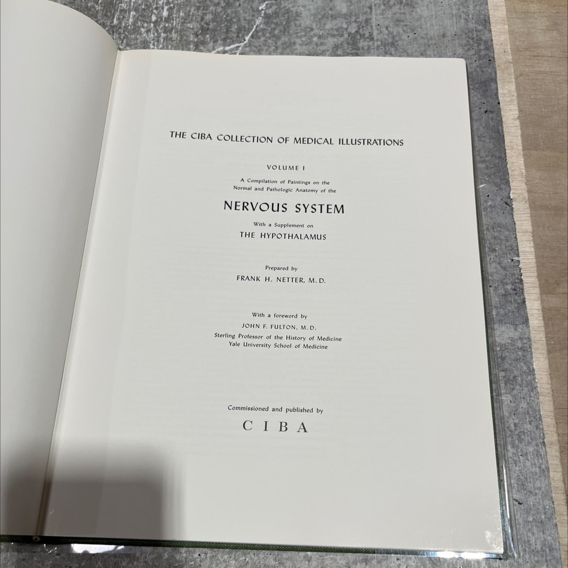 the ciba collection of medical illustrations volume i book, by frank h. netter, m.d., 1972 Hardcover image 2