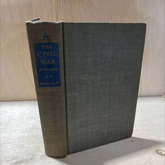 the civil war a narrative fredericksburg to meridian book, by shelby foote, 1963 Hardcover, First Edition, Vintage image 1